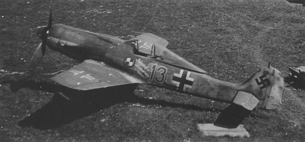 Focke-Wulf Fw.190 D-9 W.Nr 213240 JV44 Ainring май 1945 года