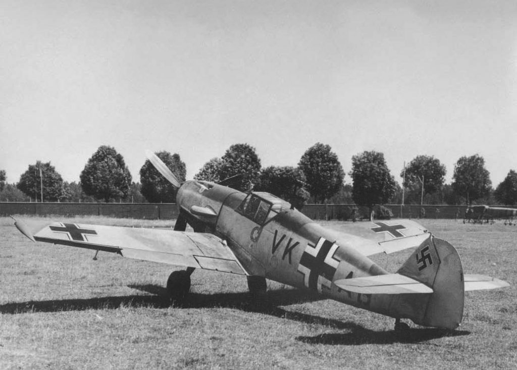 Messerschmitt Bf.109 V24 VK+AB прототип Bf.109F