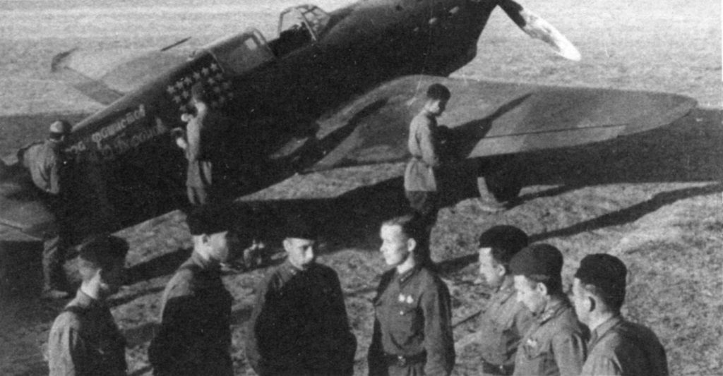 Як-1 Баранов М. Д. 183ИАП 1942 год