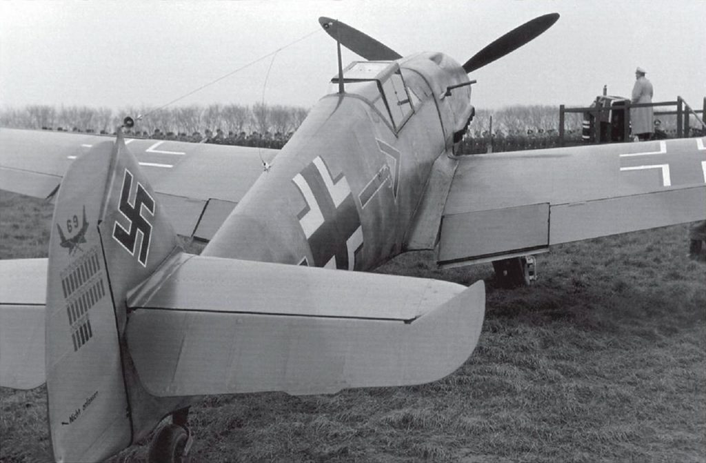 Messerschmitt Bf.109 F-2 3xMG-FF 2xMG 17, Adolf Galland декабрь 1941 года