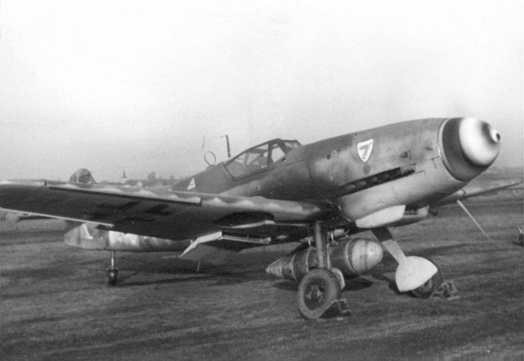 Messerschmitt Bf.109G-10 W.Nr 490617 Uffz. Gerhard Reiher 8./JG3 Alperstedt Германия
