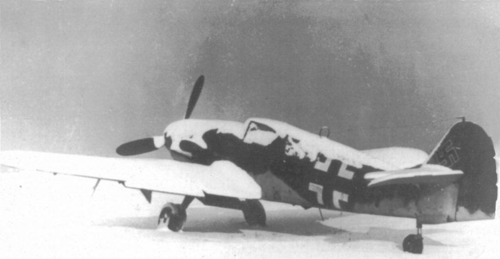 Messerschmitt Bf.109 K-4 W.Nr 332761 Германия январь 1945 года