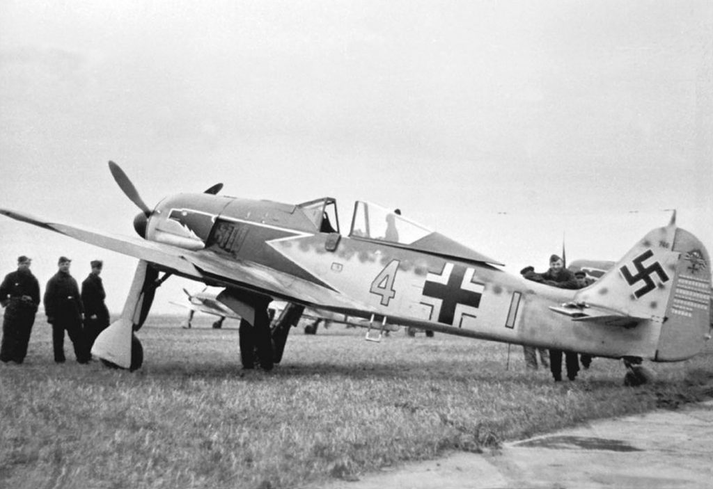 Focke-Wulf Fw.190 A-4 W.Nr 746 Siegfried "Wumm" Schnell 9./JG2 начало 1943