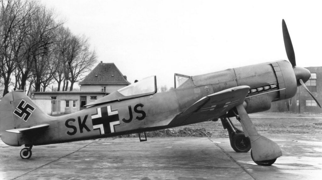 Focke-Wulf Fw.190 V13 W.Nr 0036 SK+JC прототип Fw.190C
