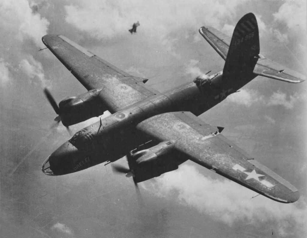 Martin B-26C-15-MO Marauder s/n 41-34968 "Lorelei" 558BS 387BG 9AF