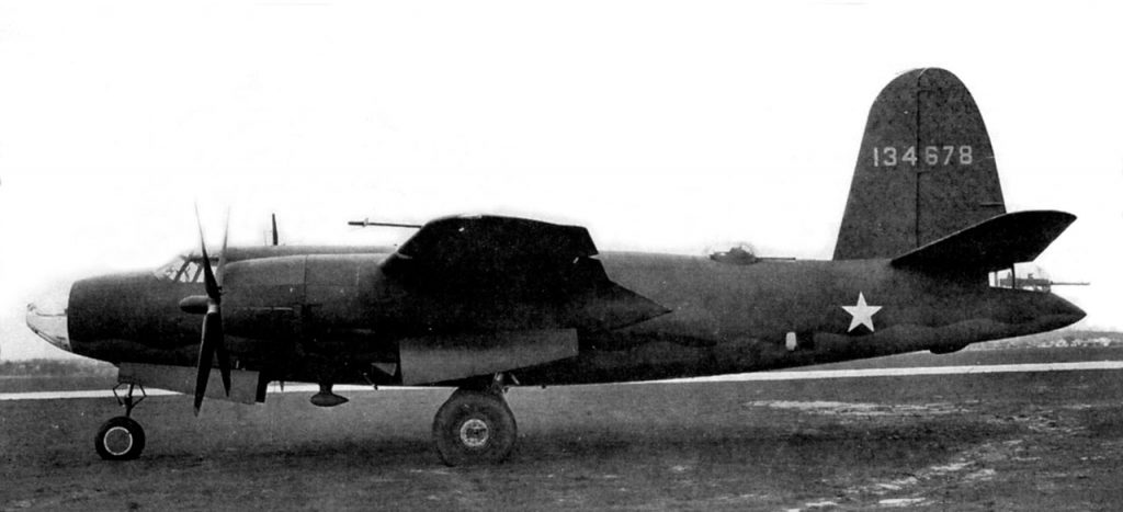 Martin B-26C-5-MO s/n 41-34678 один из первых серийных B-26C