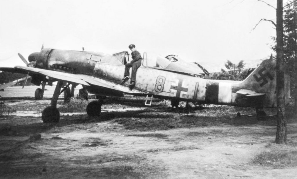 Focke-Wulf Fw.190 D-9 W.Nr 600175 11./JG26 Faßberg апрель 1945 года