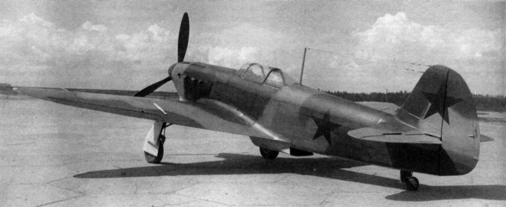 Як-1 №3560 с улучшенным обзором, прототип Як-1б, 1942 год