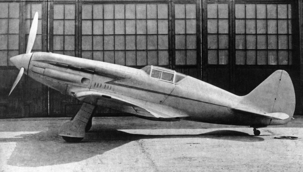 И-200 первый прототип МиГ-1 на заводских испытаниях апрель 1940 года