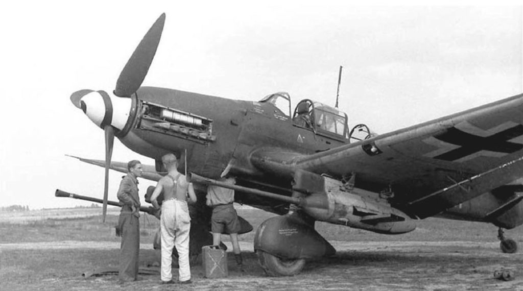 Junkers Ju.87G Kanonenvogel 1943 год