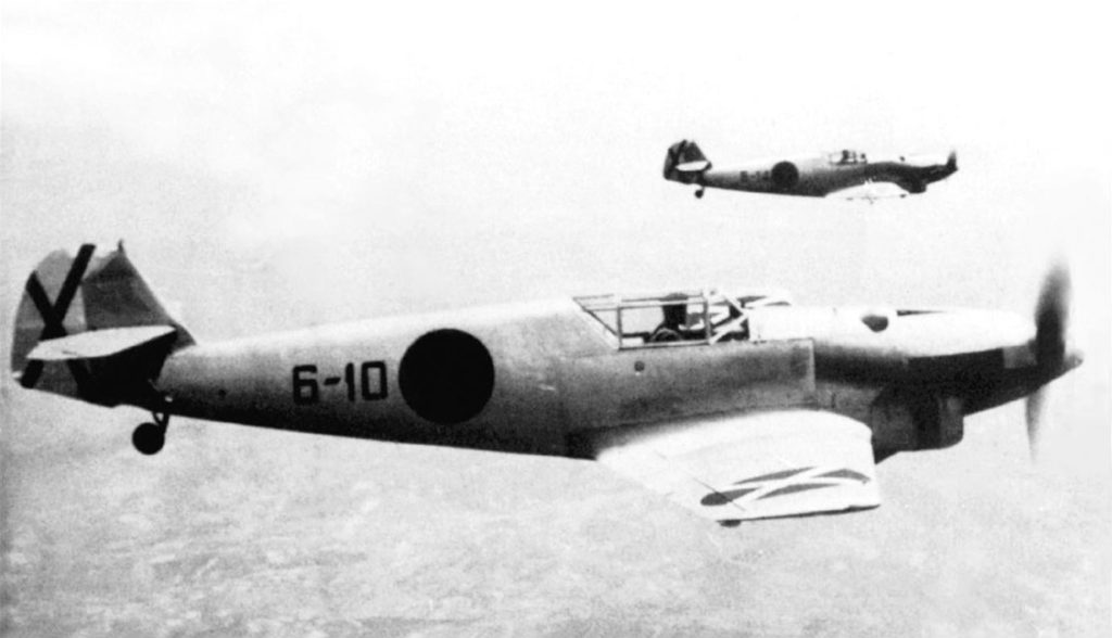 Messerschmitt Bf.109A 6-10 и 6-14 "Legion Condor" Испания