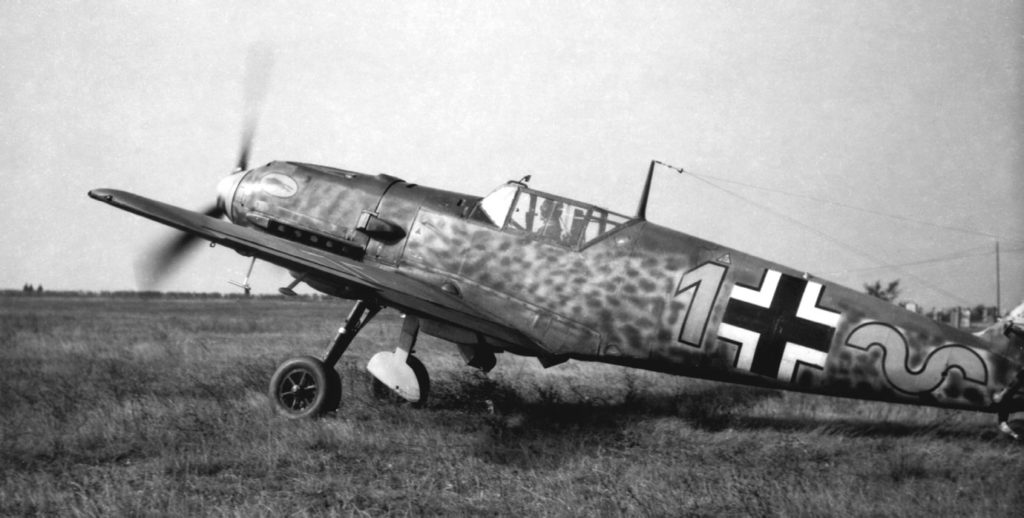 Messerschmitt Bf.109 E-4 командира 9./JG52