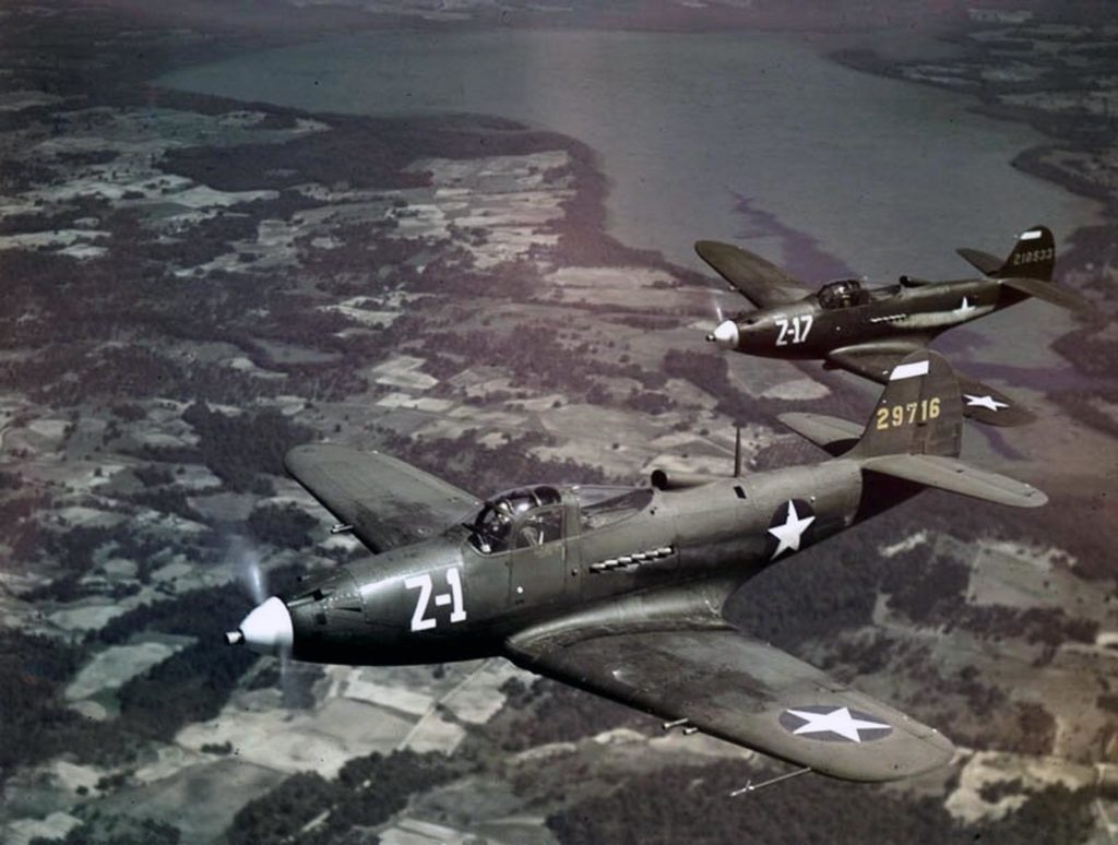 Истребители Bell P-39N Airacobra