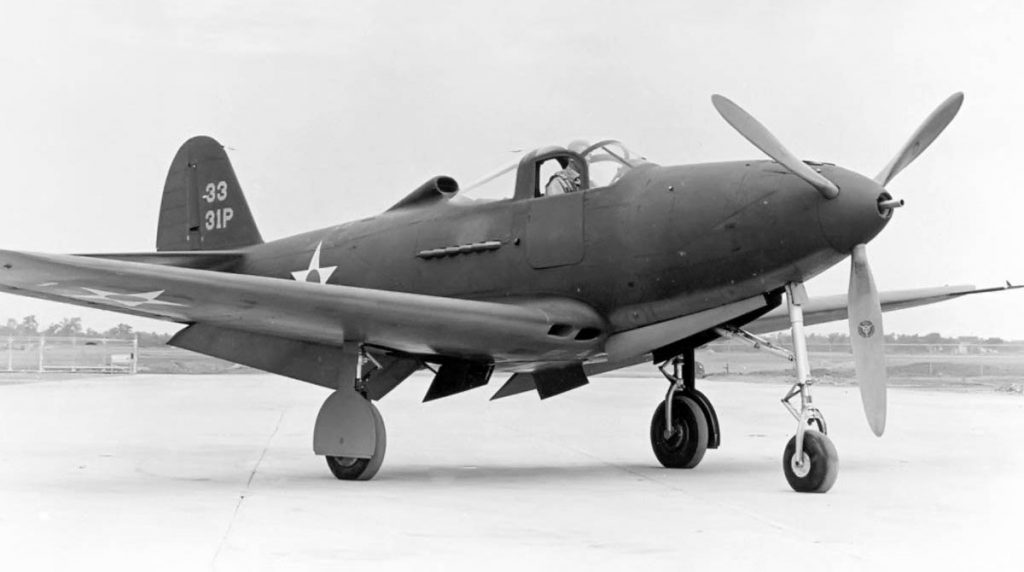 Bell P-39C BE Airacobra 40th PS, 31st PG Селфридж Филд 1941 год