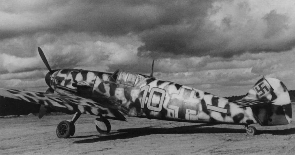 Messerschmitt Bf.109 G-2/R6 Hans Döbrich 6./JG5 Финляндия 1943 год