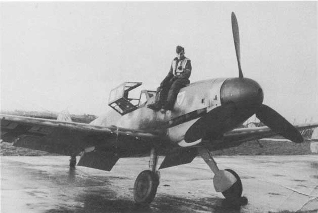 Messerschmitt Bf.109 G-5 Uffz. Rudolf Scheibe 5./JG3 Amsterdam-Schipol ноябрь 1943 года