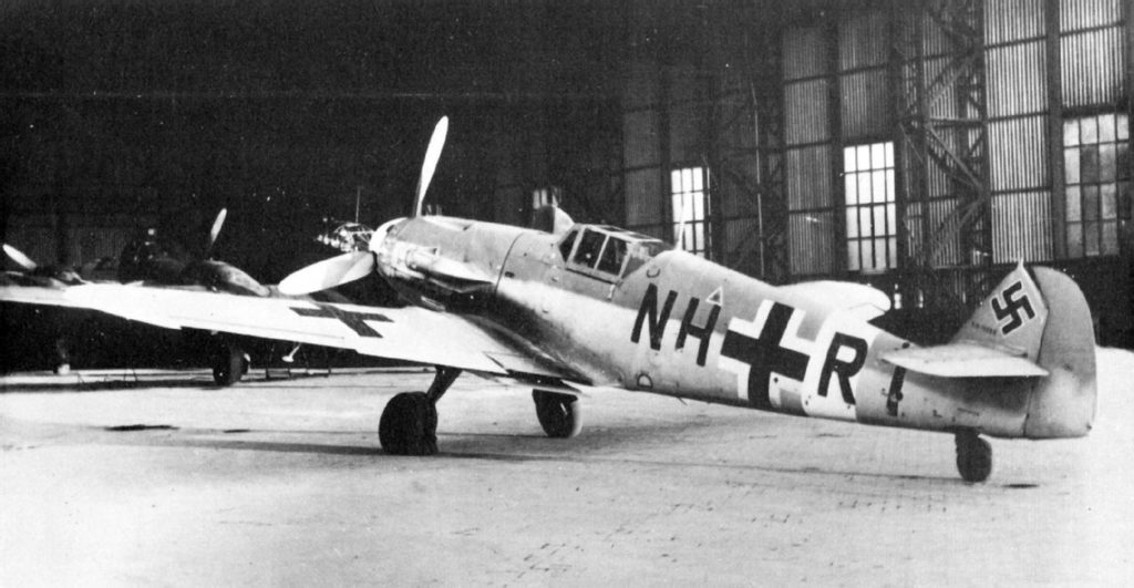 Messerschmitt Bf.109 G-4/Trop NH+RT Guidonia Италия 1943 год
