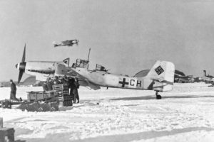 Junkers Ju.87 D-5 L1+CH 1./SG1 февраль 1944 года