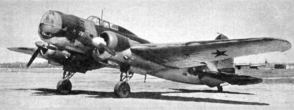 Дальний бомбардировщик ДБ-3 лето 1941 года
