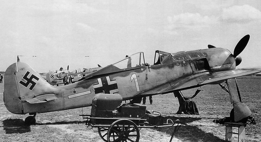 Focke-Wulf Fw.190 A-5 W.Nr 1197 Otto Stammberger 4./JG26 February 1943 г