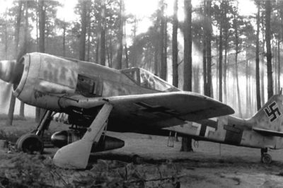 Focke-Wulf Fw.190 A-8/R2 W.Nr 682204 Klaus Bretschneider 5./JG300 Löbnitz декабрь 1944 года