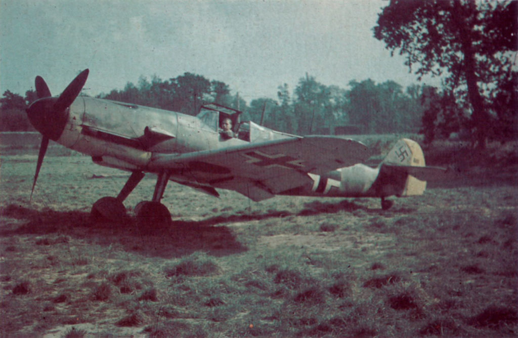 Messerschmitt Bf.109 F-2 W.Nr 9641 Fw. Peter Gerth JFS5 1941 год