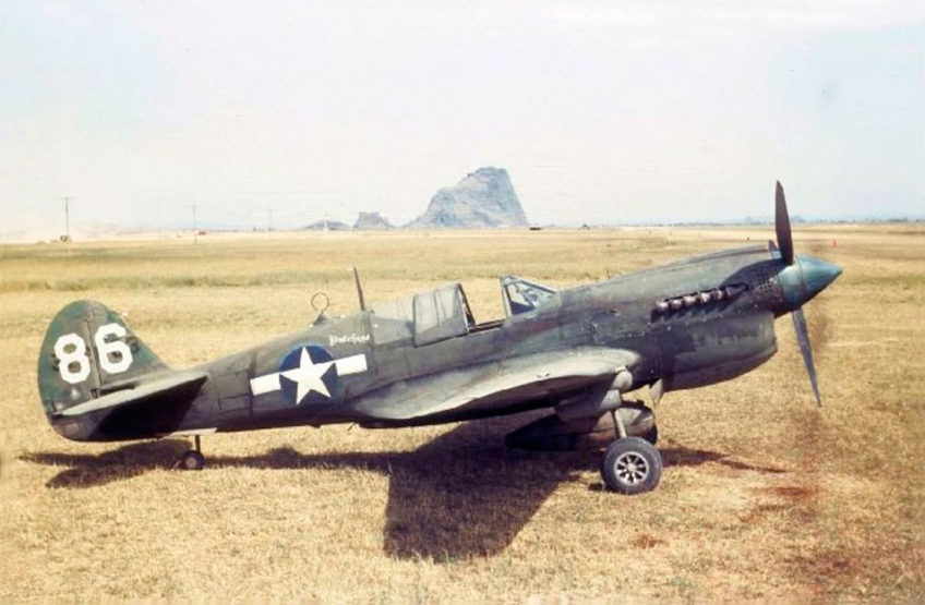 Curtiss P-40N Warhawk in Color