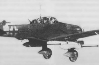 Junkers Ju.87 G-2 W.Nr 494193 Hans-Ulrich Rudel SG2 1944 год