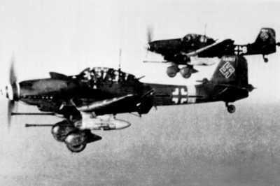 Junkers Ju.87 G-2 W.Nr 494193 Hans-Ulrich Rudel SG2 конец 1944 года