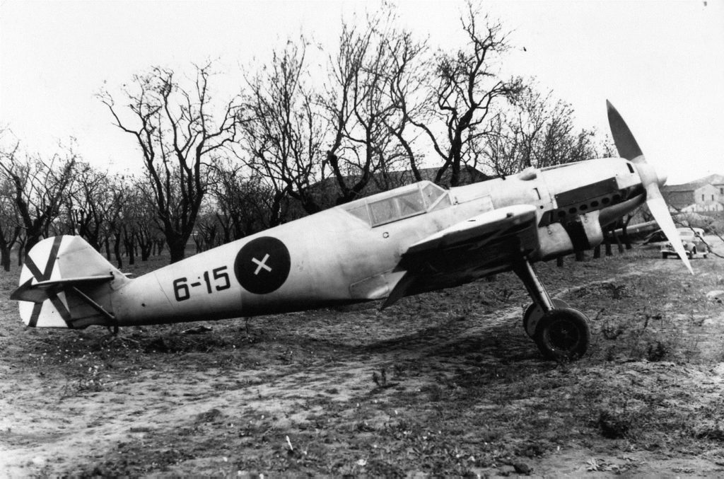 Messerschmitt Bf.109A 6-15, 2.J/88 Legion Condor, Испания 1937 год