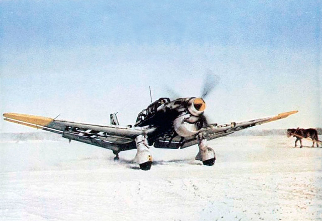Junkers Ju.87 B-2 из 9./StG77