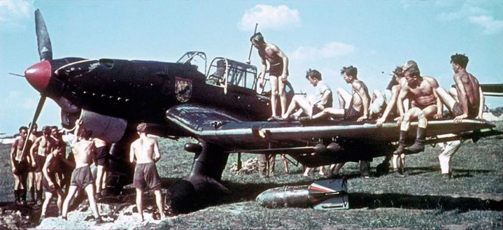 Junkers Ju.87 B-1 5./StG77 лето 1942 года