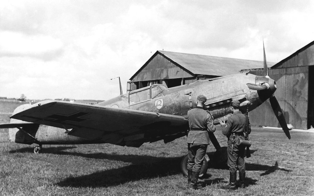 Messerschmitt Bf.109 E-1 JG2, Saint-Quentin Франция лето 1940 года