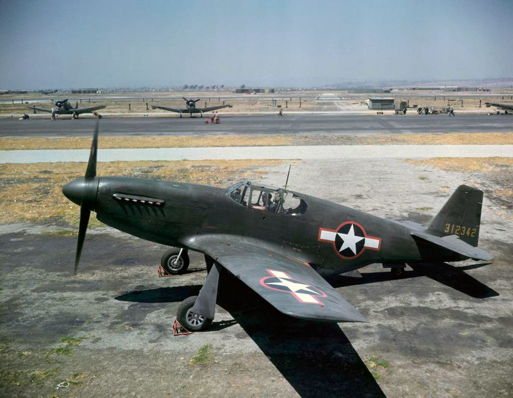 North American P-51B-1-NA Mustang s/n 43-12342