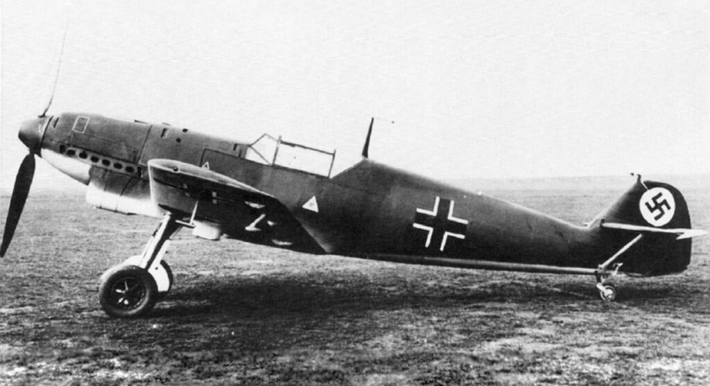 Один из первых Messerschmitt Bf.109 C-1