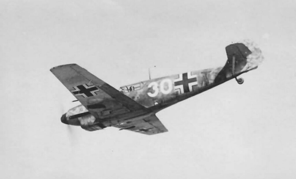 Messerschmitt Bf.109 C-3 4./JFS4 ноябрь 1941 года