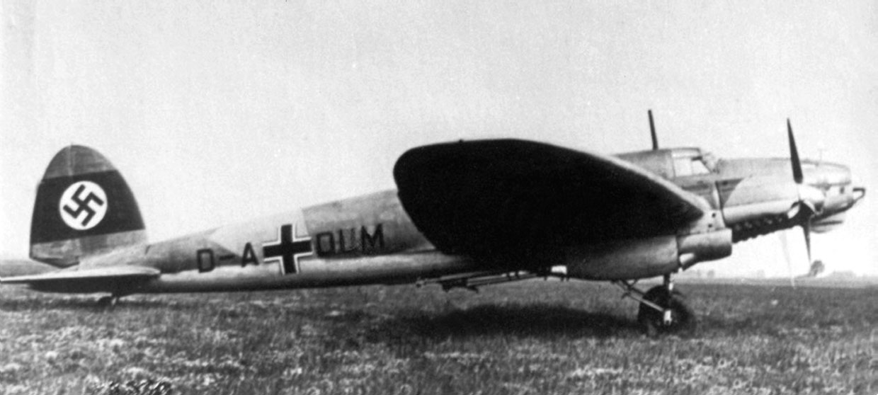 Heinkel He.111 V18 (D-ADUM) прототип торпедоносца He.111J