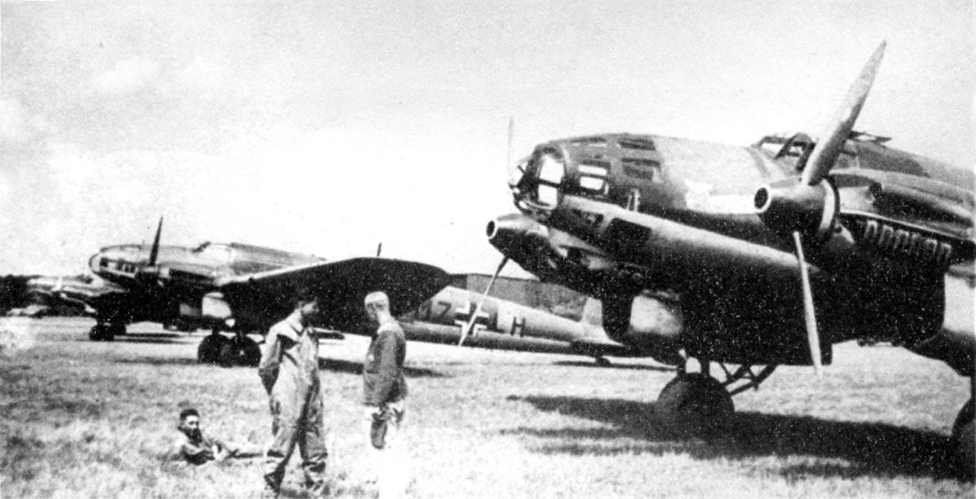 Heinkel He.111 J-1 из группы береговой авиации Kü.Fl.Gr.806