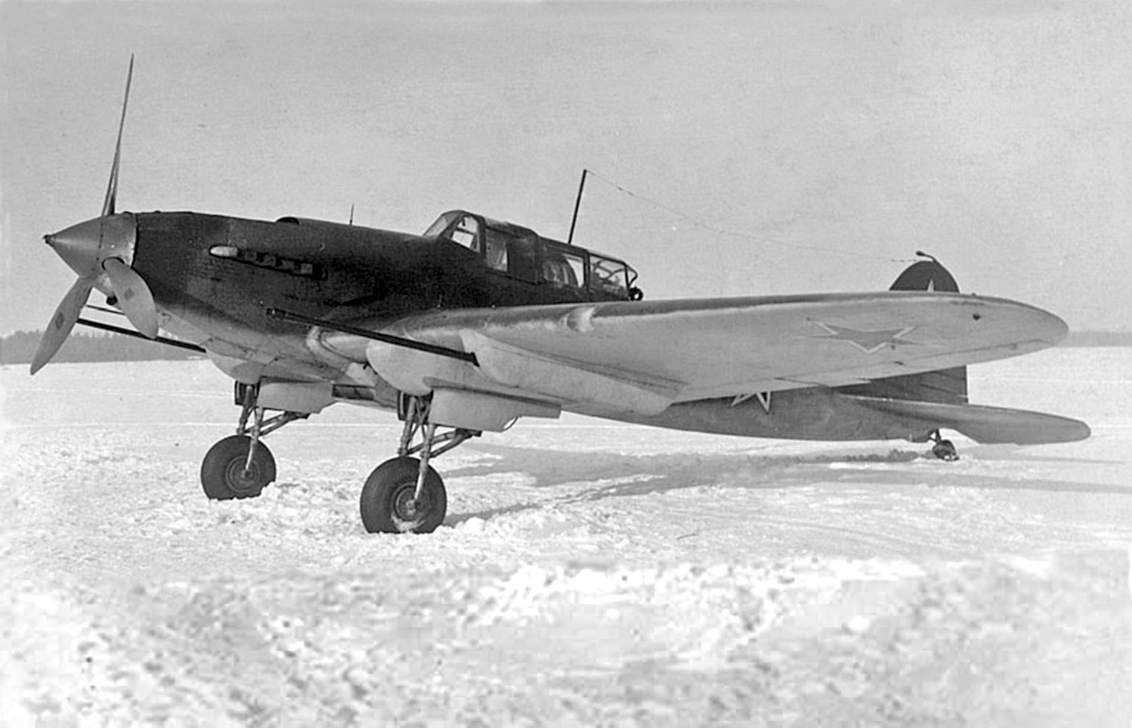 Штурмовик Ил-2 НС-45 №303124, февраль 1944 года