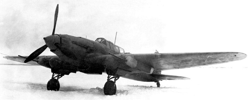 Штурмовик Ил-2 с 45-мм пушками