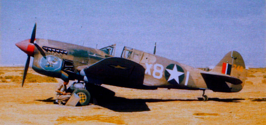 Curtiss P-40F Warhawk in Color