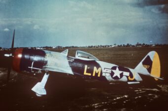 Republic P-47M Thunderbolt in Color