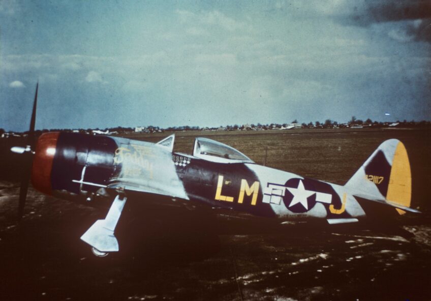 Republic P-47M Thunderbolt in Color