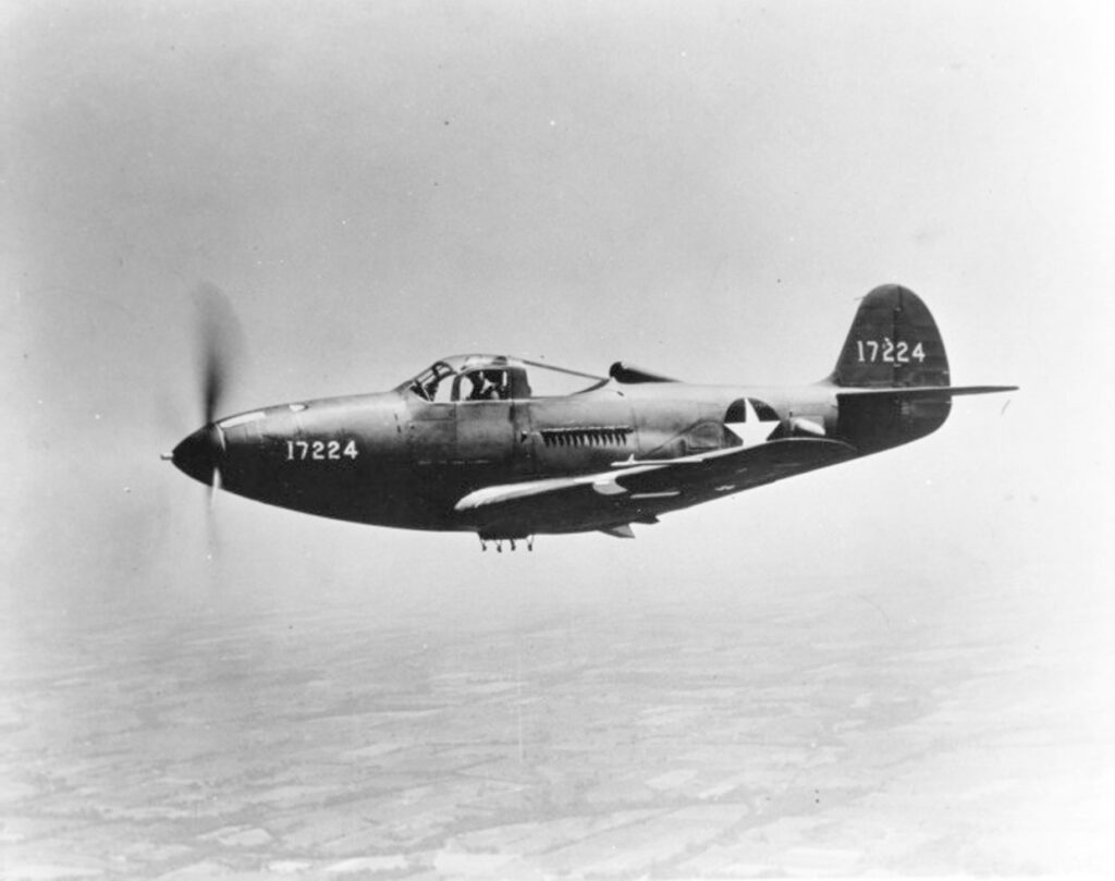 Bell P-39F-1-BE "Аэрокобра" s/n 41-7224