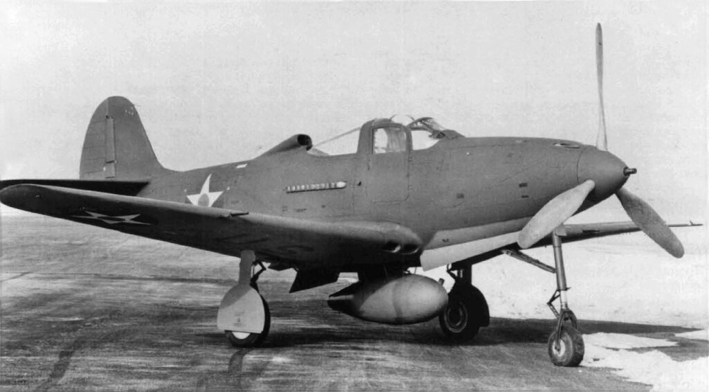 Bell P-39F “Аэрокобра” с винтом Aeroproducts