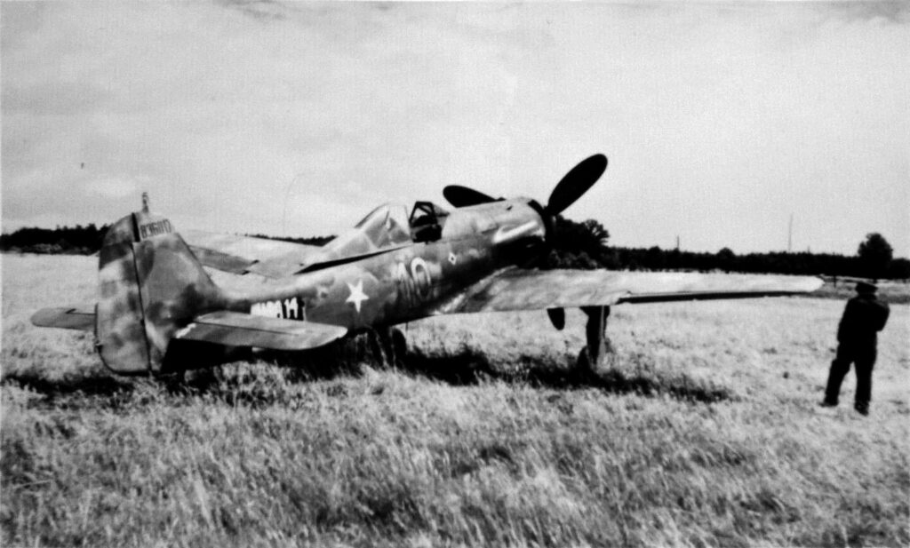 Focke-Wulf Fw.190 D-13 W.Nr 836017 "Желтая 10/USA 14", Gilze-Rijen, 1945 год